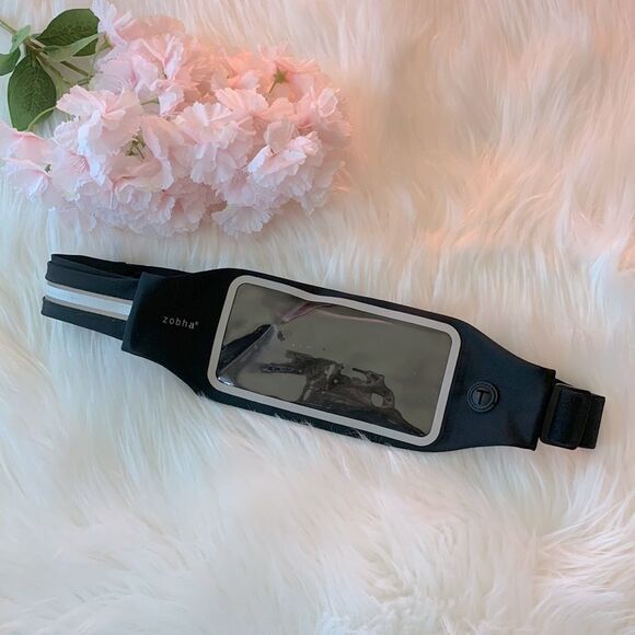 BLACK UNISEX ZOBHA BELT BAG - Picture 1 of 11